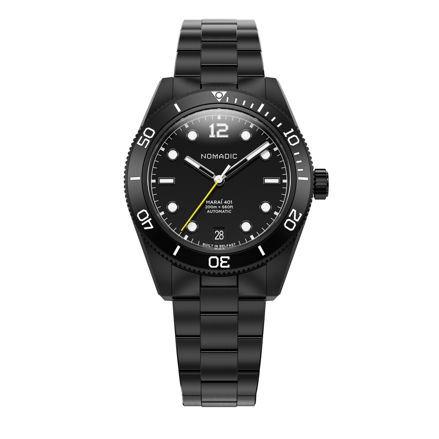 Blackout Maraí 401 Compact - 36mm Dive Watch (2026 Edition)