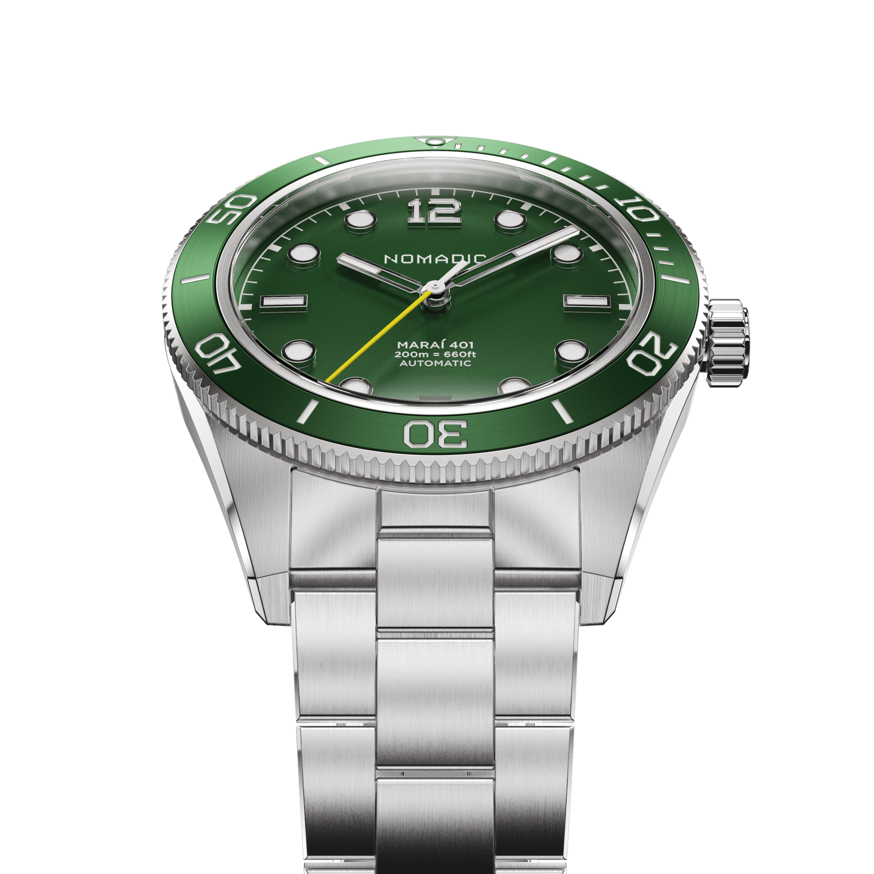 Emerald Abyss - Maraí 401 Compact - 36mm Dive Watch (2026 Edition)
