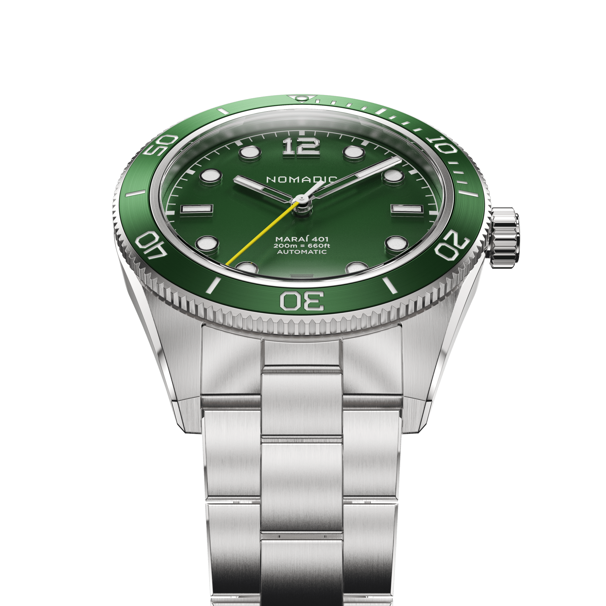 Emerald Abyss - Maraí 401 Compact - 36mm Dive Watch (2026 Edition)