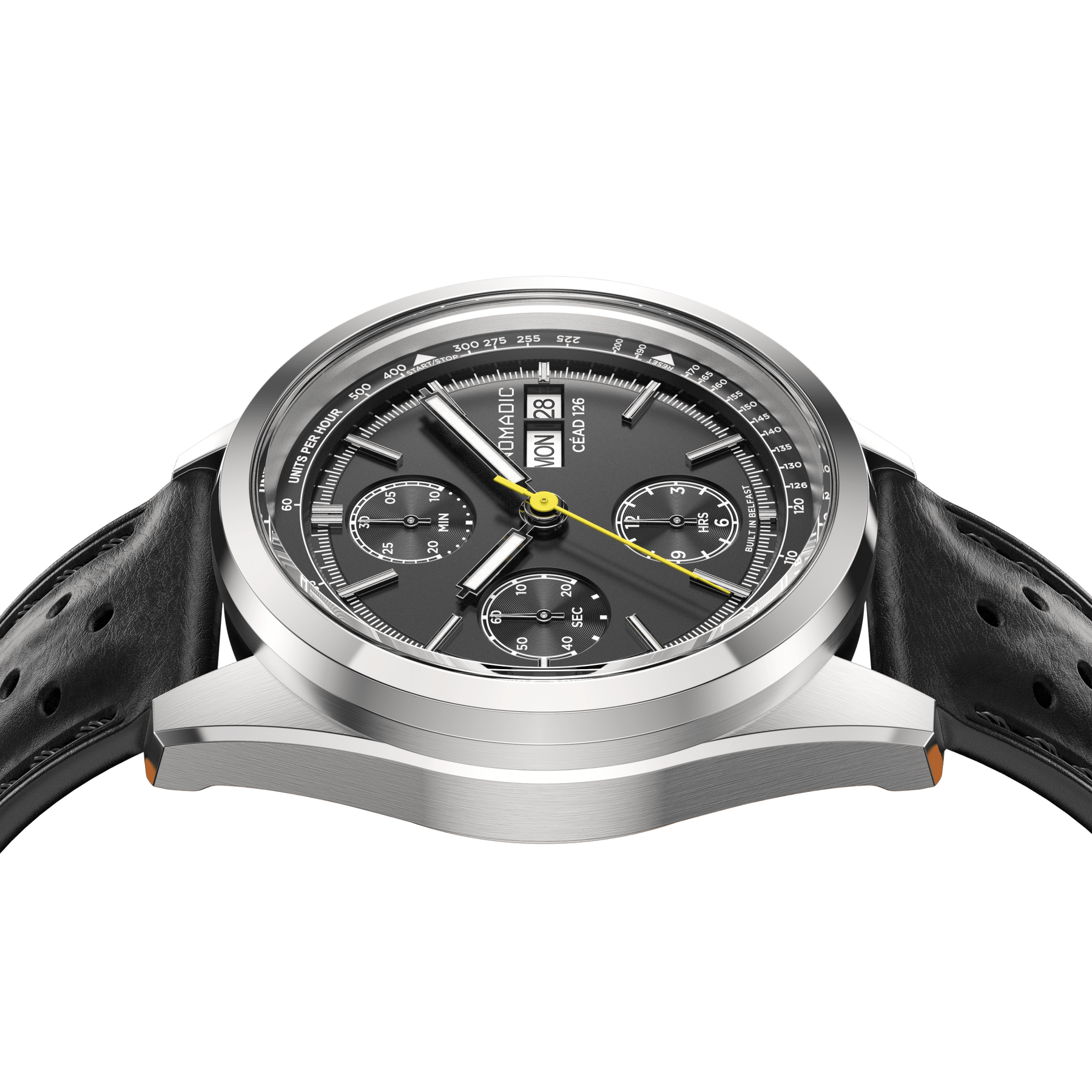 Céad 126 - Pitch Black - Chronograph