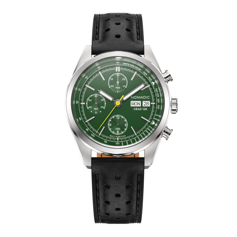 Céad 126 - Emerald Abyss - Chronograph