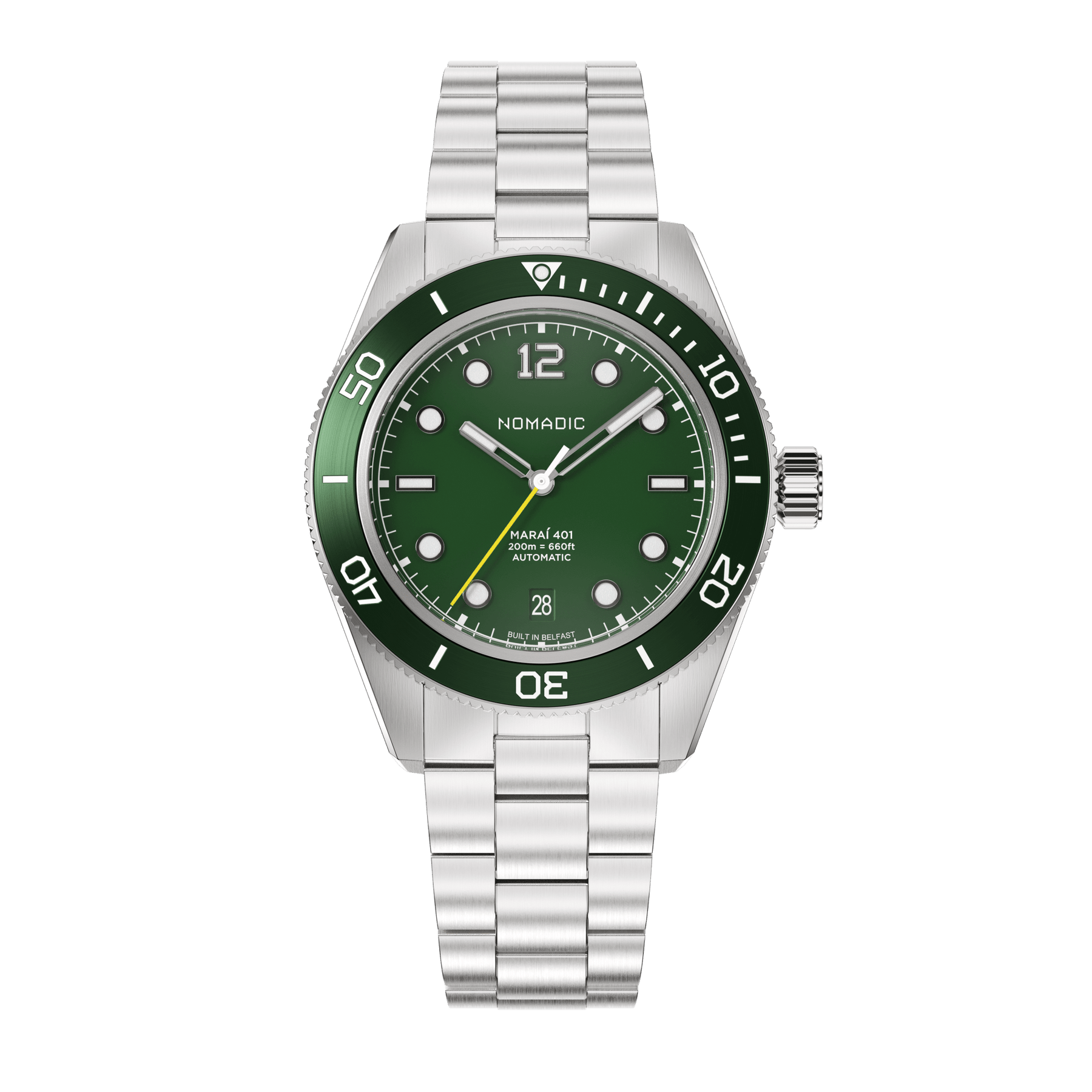 Emerald Abyss - Maraí 401 - 40mm Dive Watch (2026 Edition)