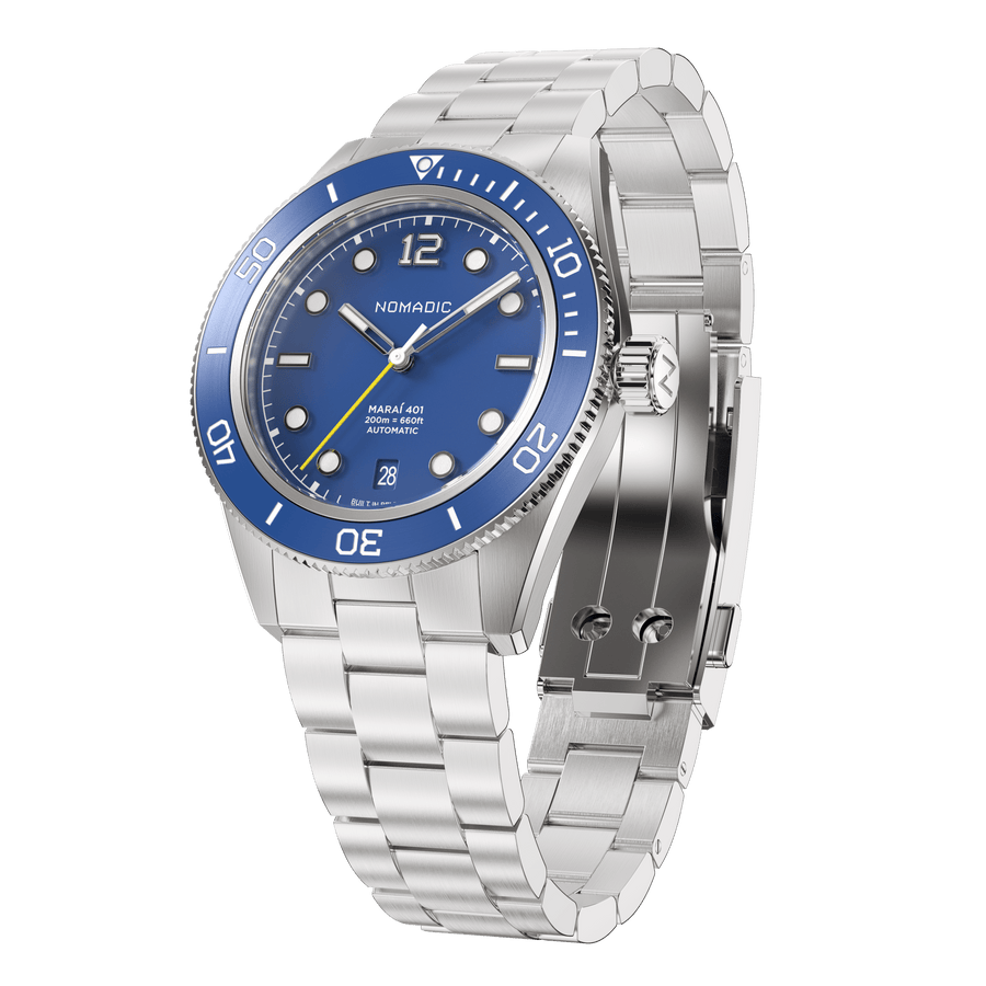 Deep Ocean Blue - Maraí 401 - 40mm Dive Watch (2026 Edition)