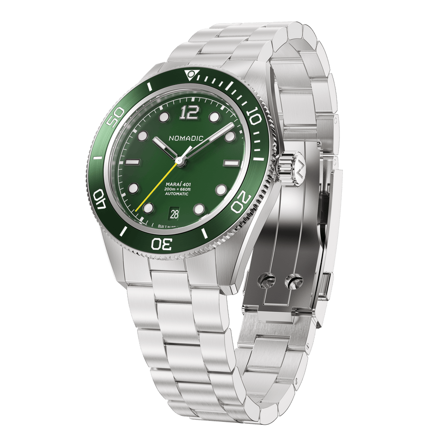 Emerald Abyss - Maraí 401 - 40mm Dive Watch (2026 Edition)