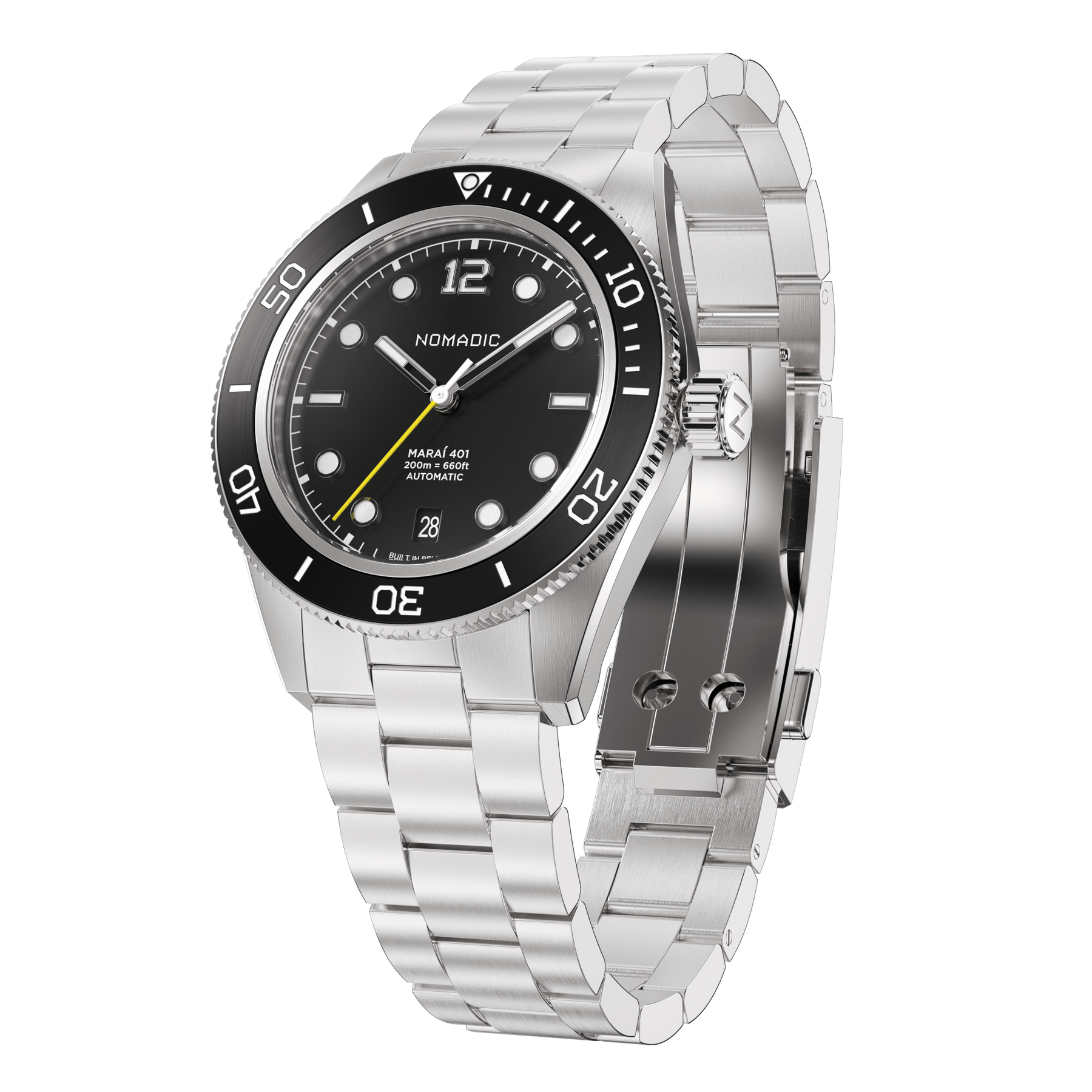 Pitch Black - Maraí 401 - 40mm Dive Watch (2026 Edition)
