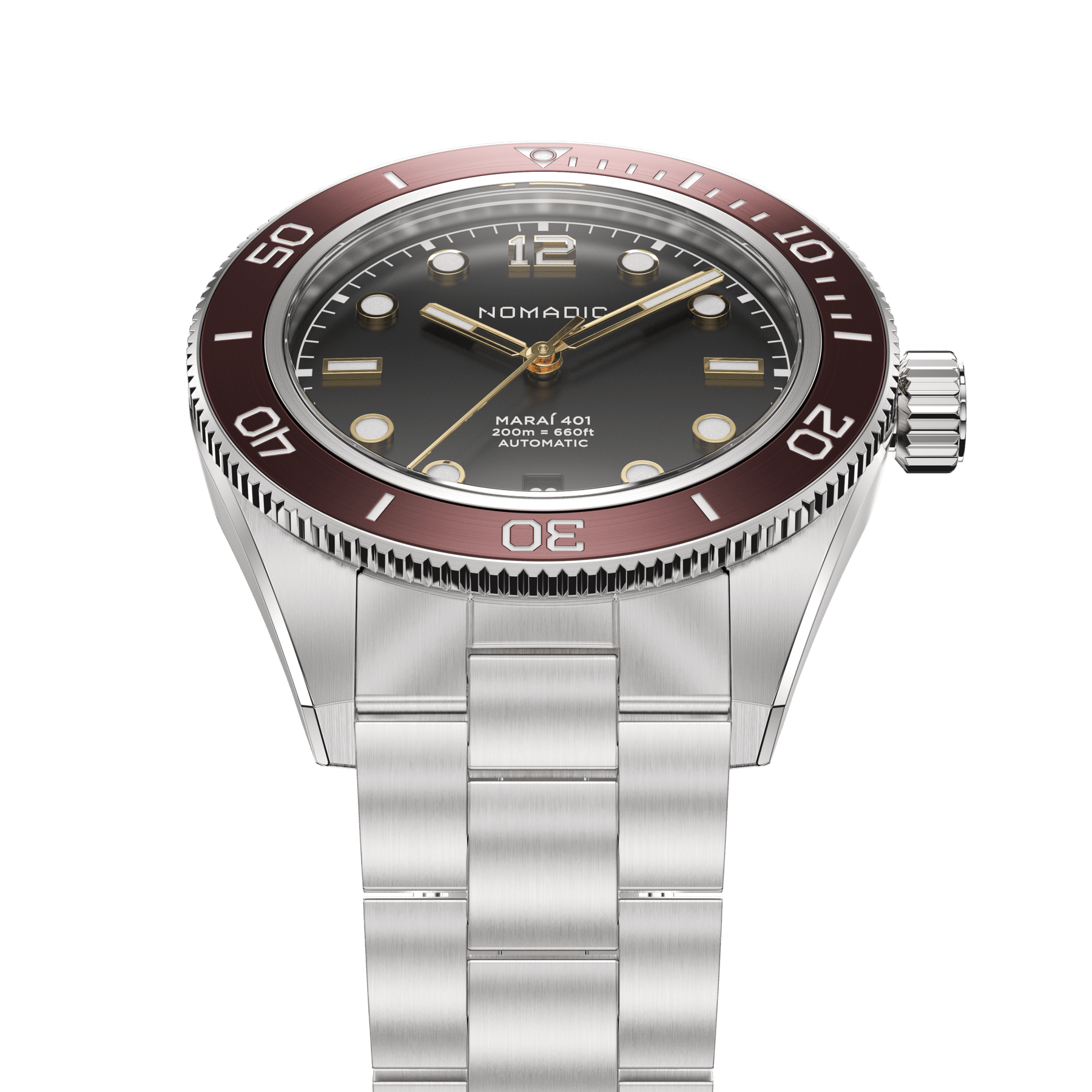 Crimson Dawn - Maraí 401 - 40mm Dive Watch (2026 Edition)