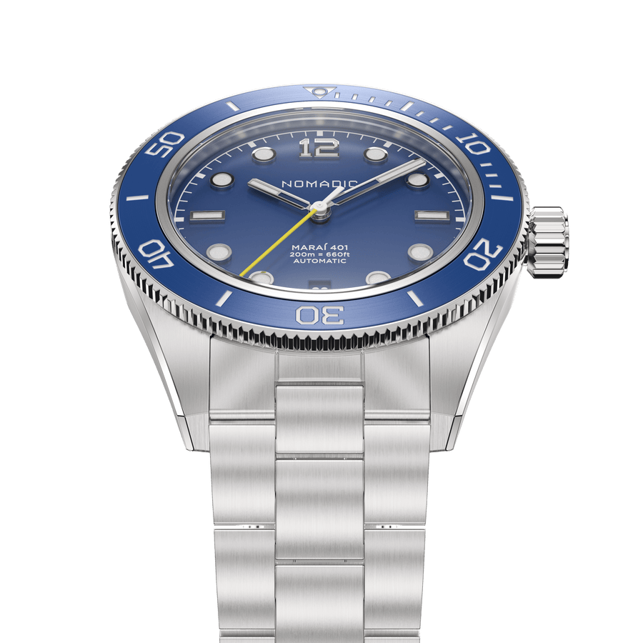 Deep Ocean Blue - Maraí 401 - 40mm Dive Watch (2026 Edition)