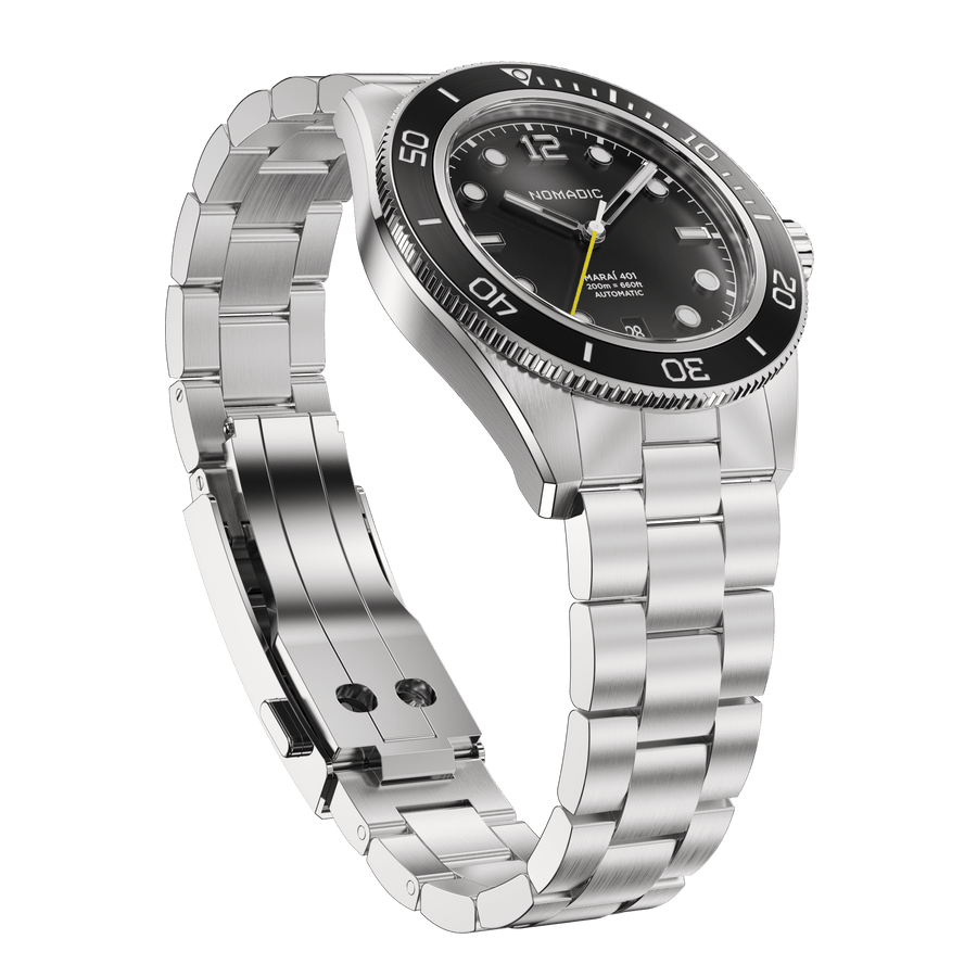 Pitch Black - Maraí 401 - 40mm Dive Watch (2026 Edition)