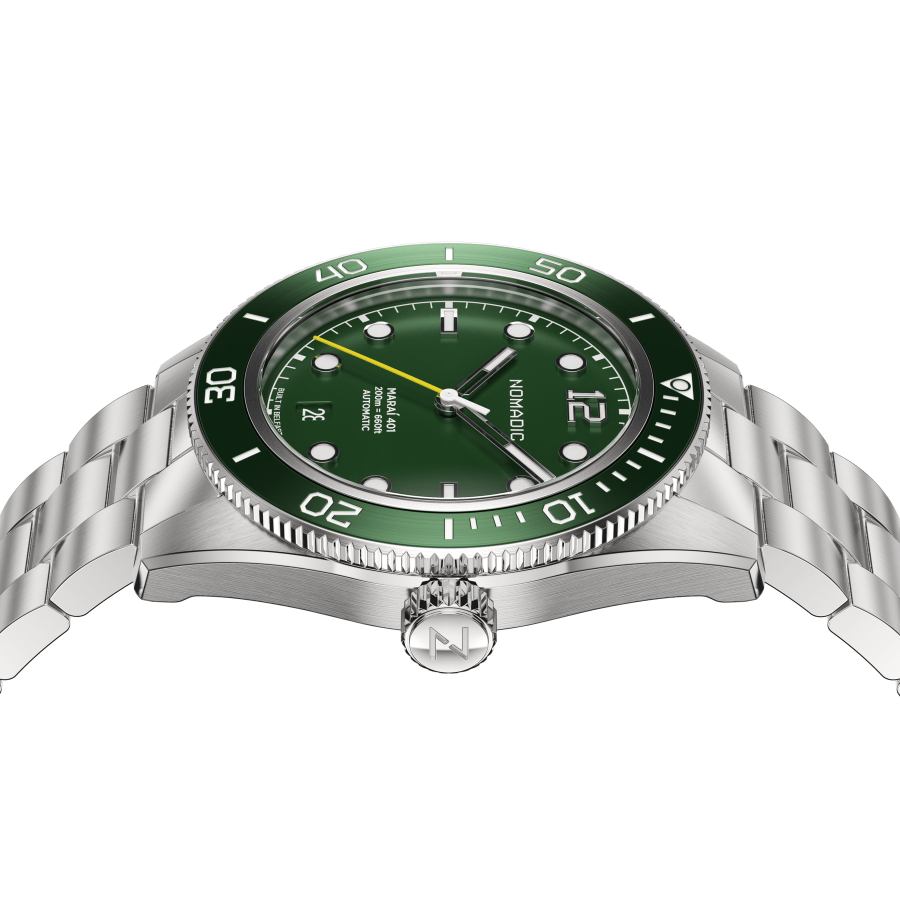 Emerald Abyss - Maraí 401 - 40mm Dive Watch (2026 Edition)
