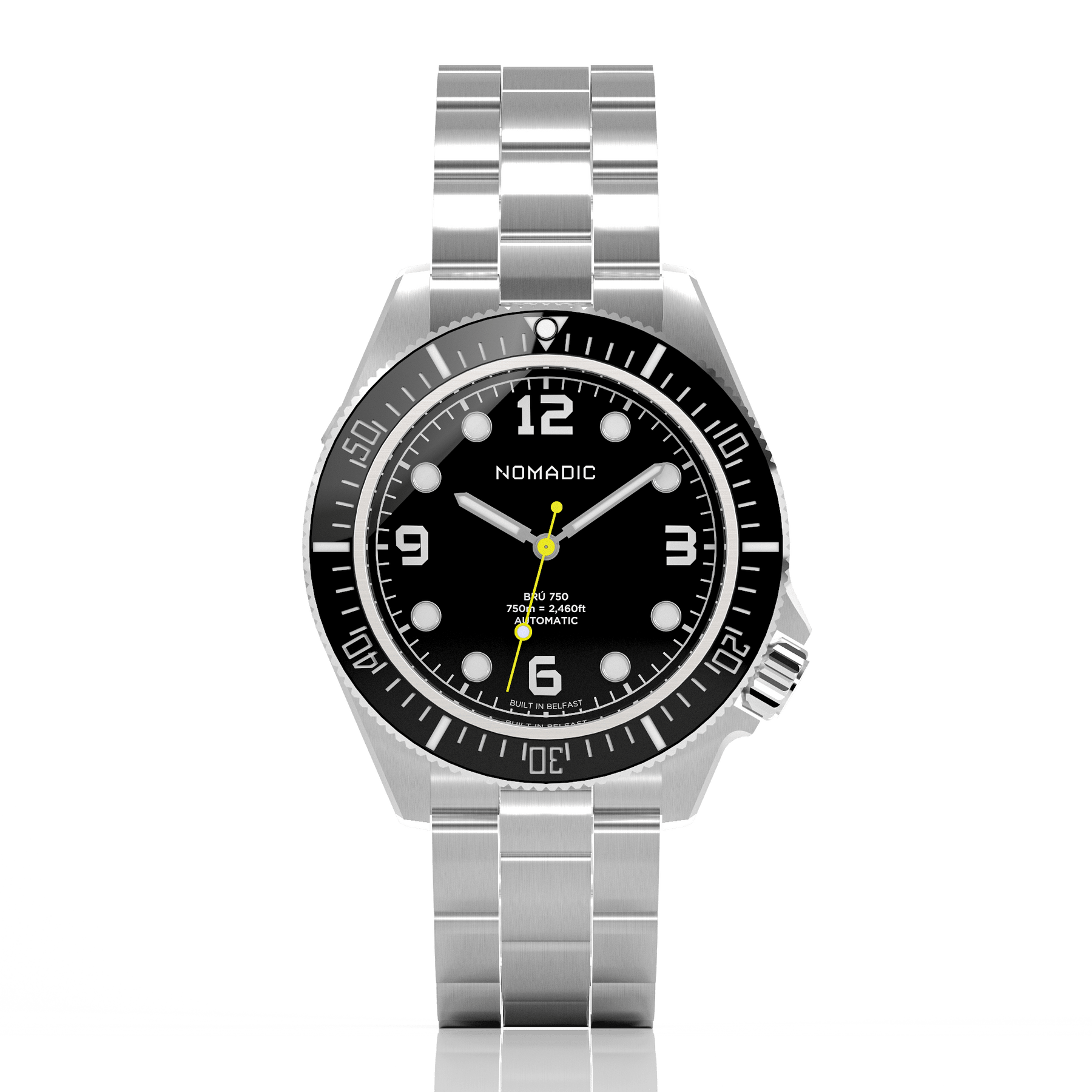 Brú 750 - 42mm Ti5 Deep Dive - Pitch Black