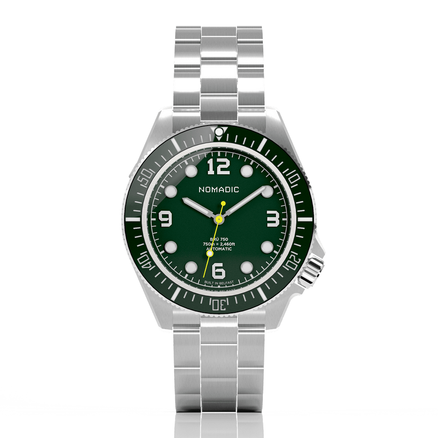Brú 750 - 42mm Ti5 Deep Dive - Emerald Abyss