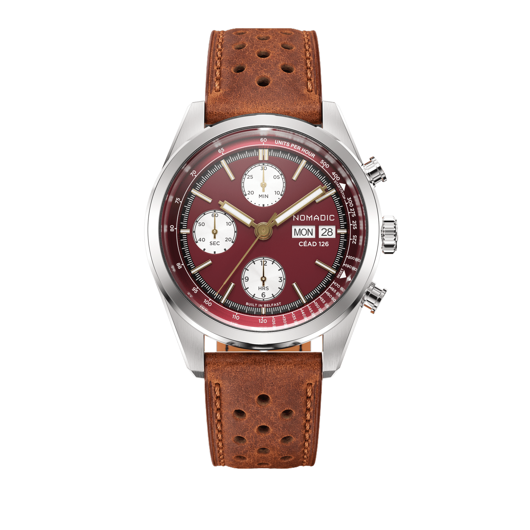 Céad 126 - Crimson Dawn - Chronograph