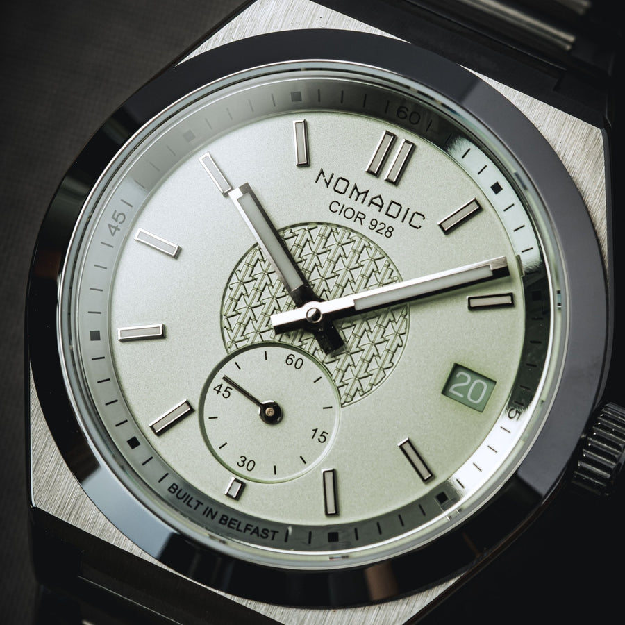 Cíor 928 - Mint Green - Luxury Sports Watch (36mm)