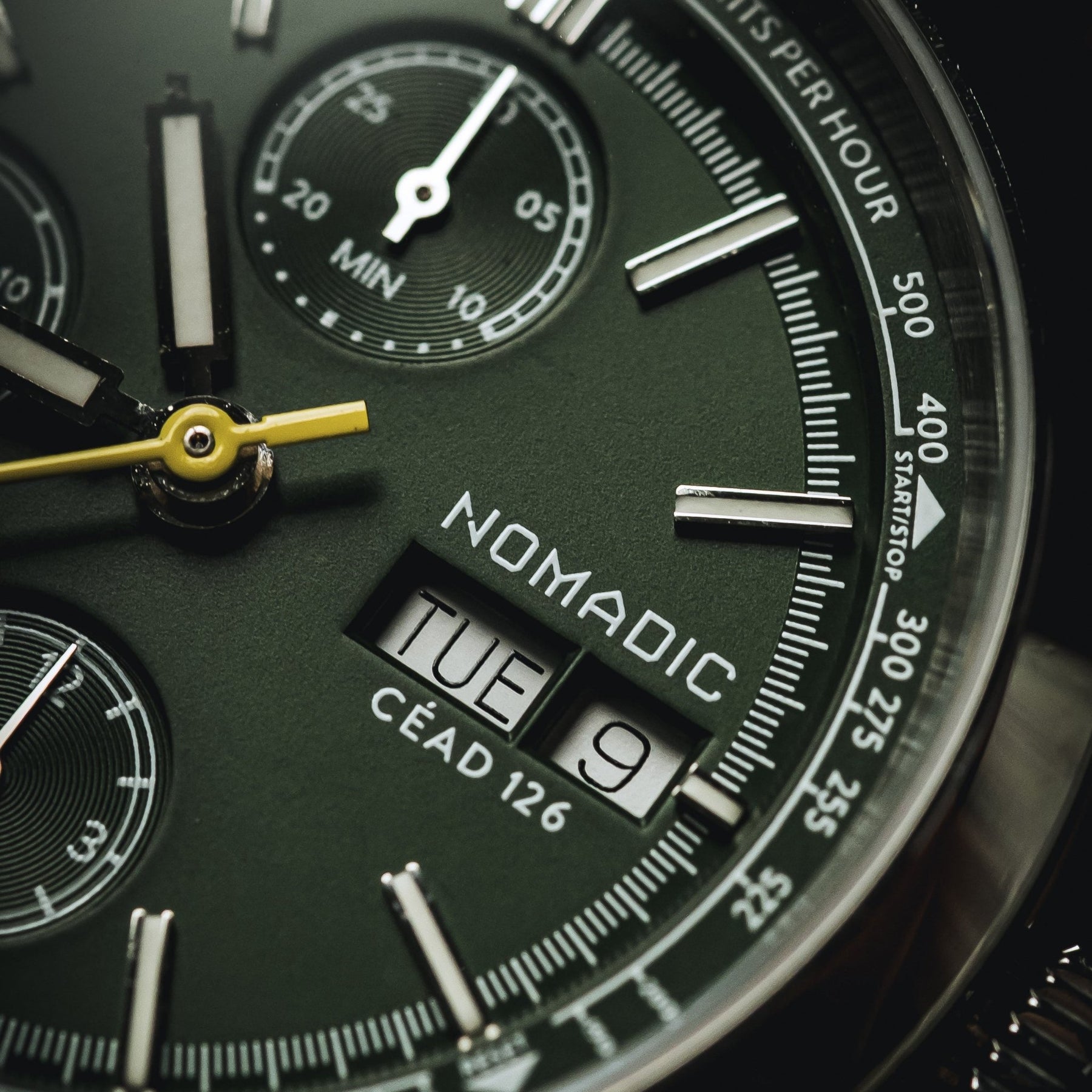 Céad 126 - Emerald Abyss - Chronograph