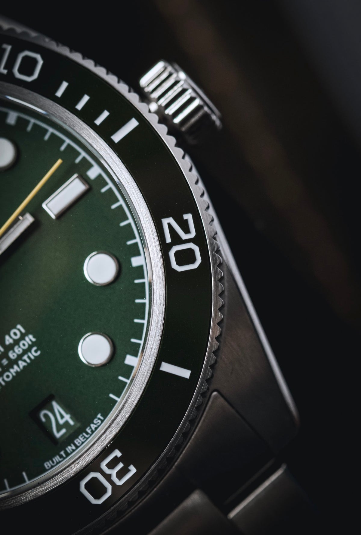 Maraí 401 - Emerald Abyss - 40mm Dive Watch (2026 Edition)