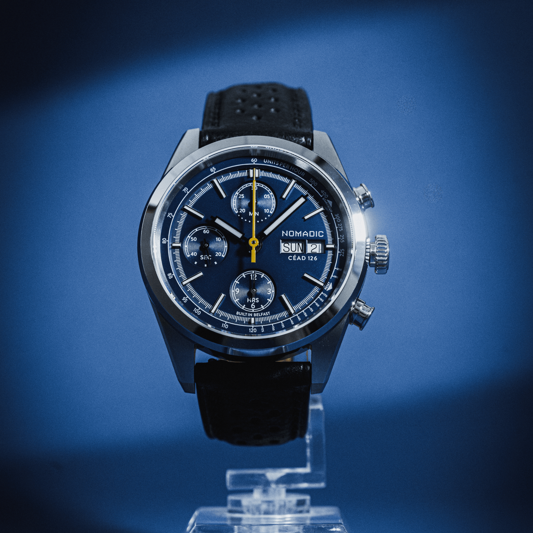 Céad 126 - Deep Ocean Blue - Chronograph