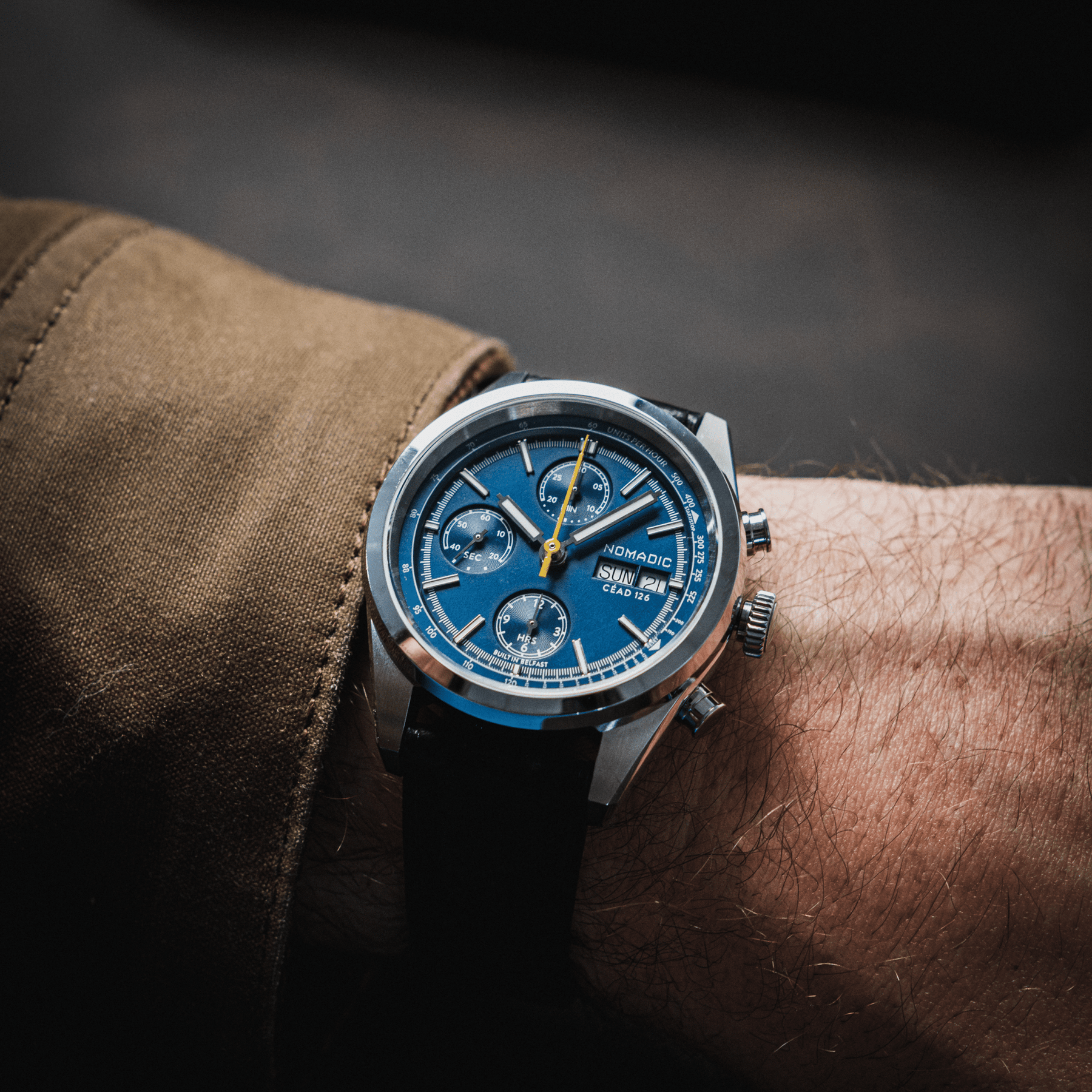 Céad 126 - Deep Ocean Blue - Chronograph