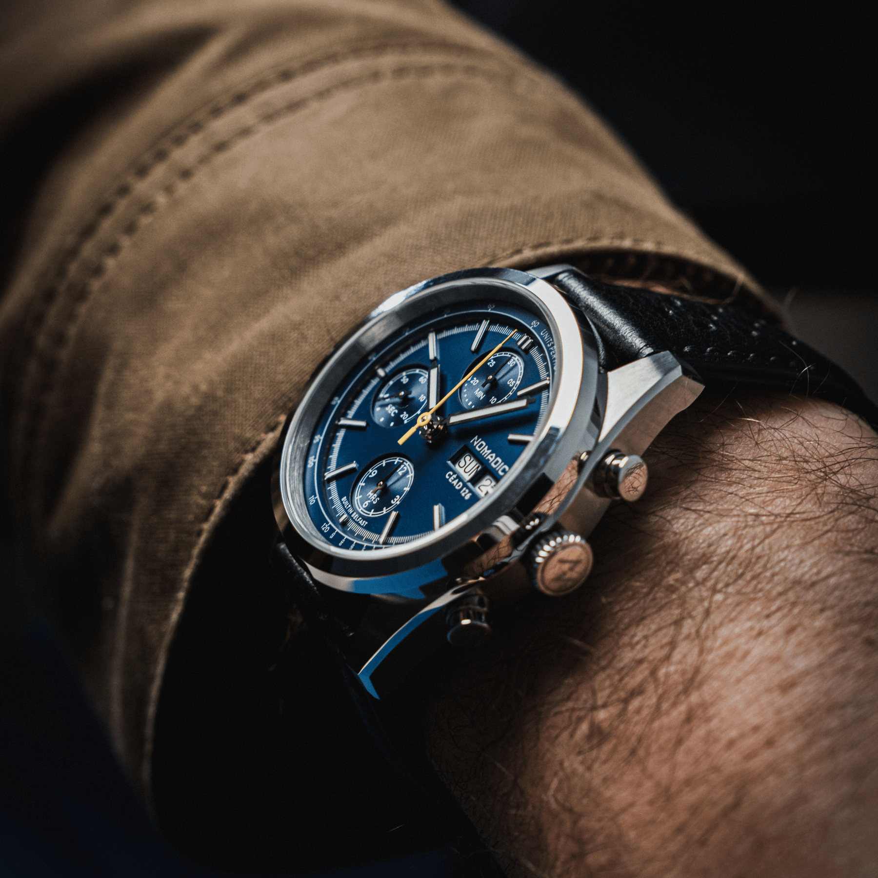 Céad 126 - Deep Ocean Blue - Chronograph