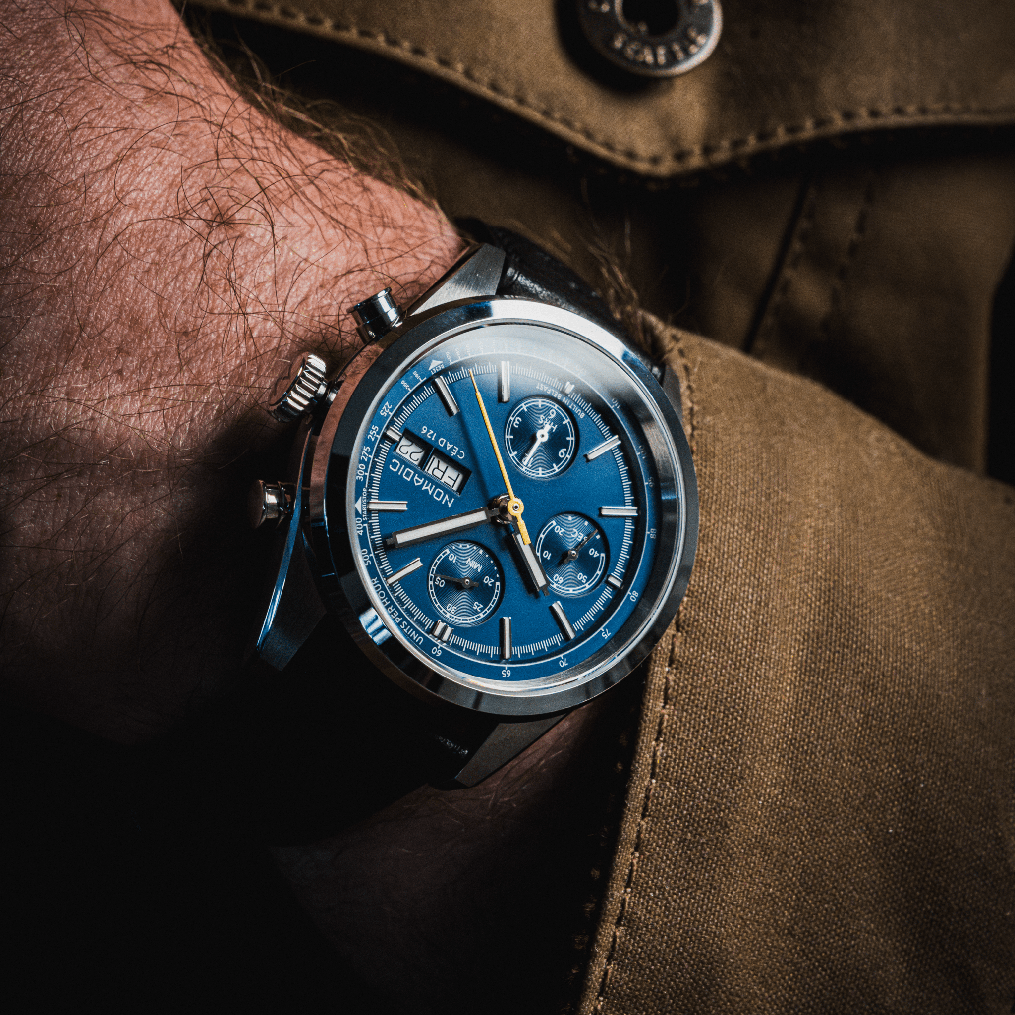 Céad 126 - Deep Ocean Blue - Chronograph