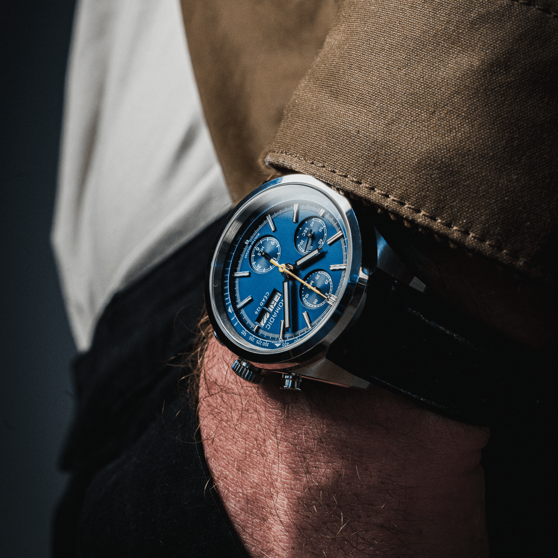 Céad 126 - Deep Ocean Blue - Chronograph