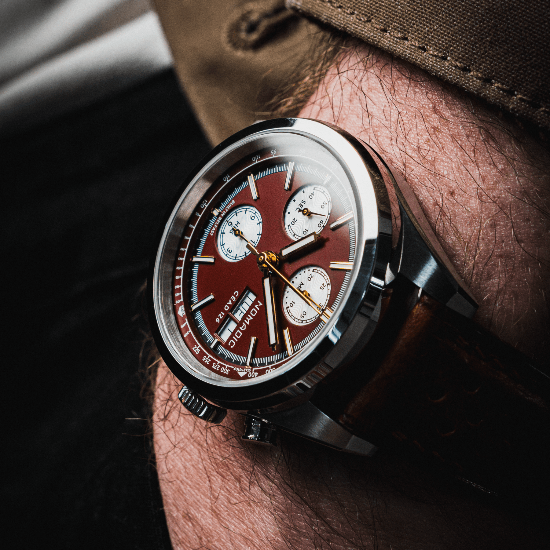 Céad 126 - Crimson Dawn - Chronograph