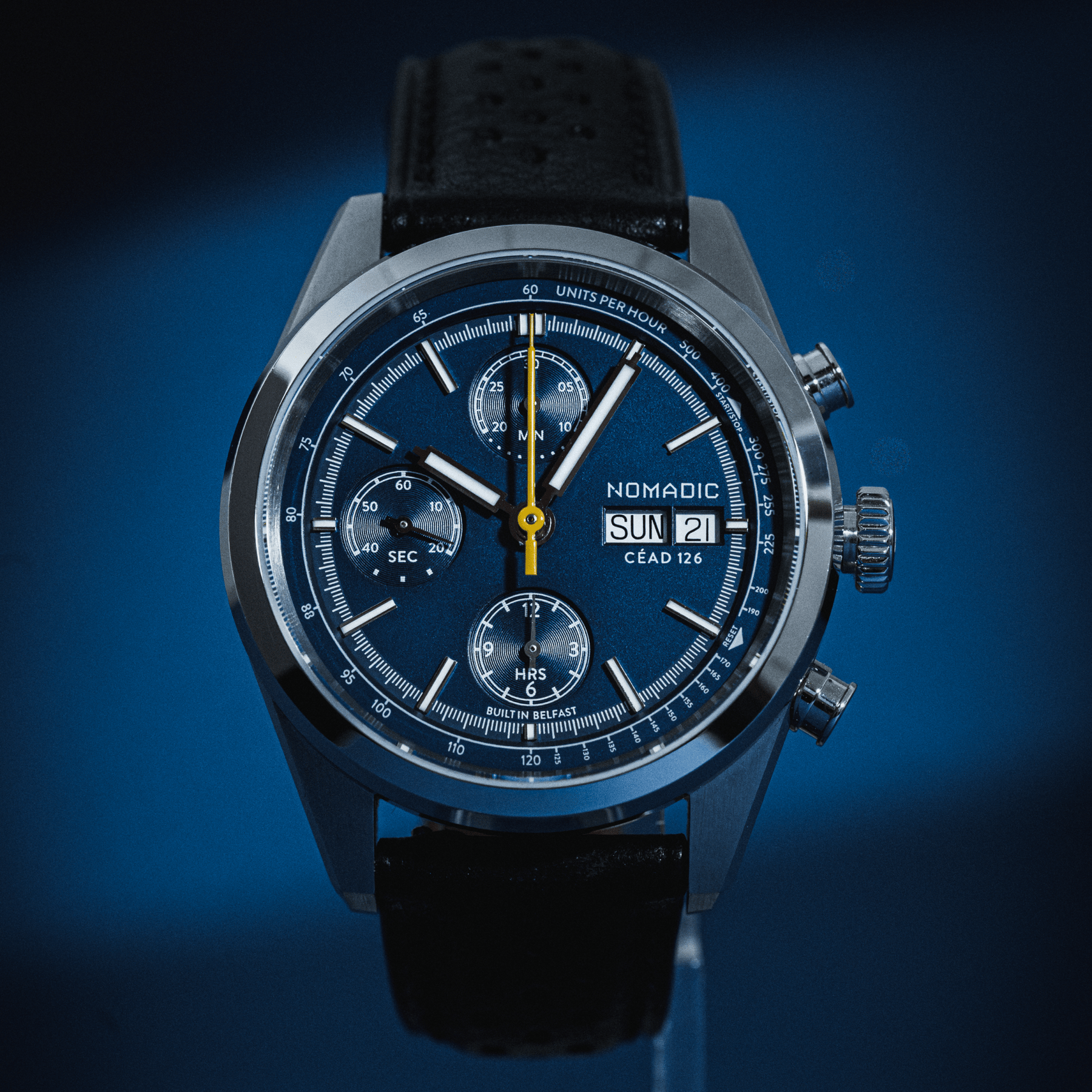 Céad 126 - Deep Ocean Blue - Chronograph