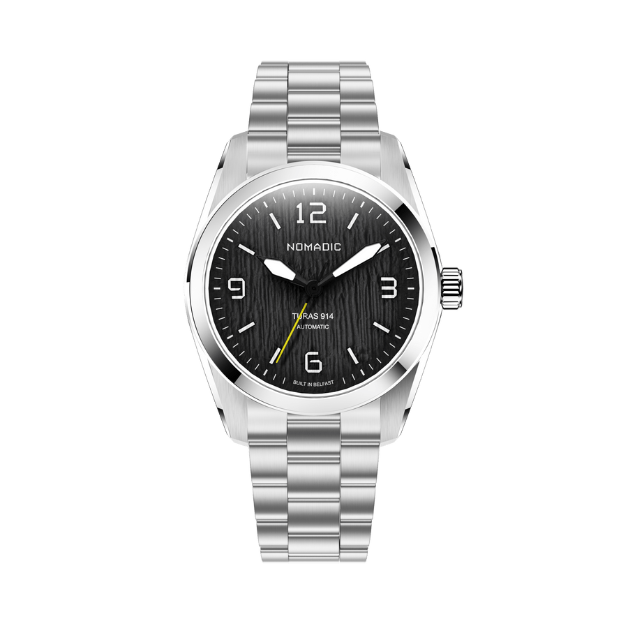 Turas 914 - Black Ice - Expedition Watch (39mm)