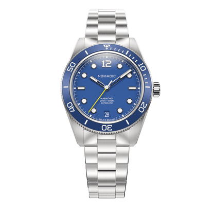 Deep Ocean Blue - Maraí 401 Compact - 36mm Dive Watch (2026 Edition)