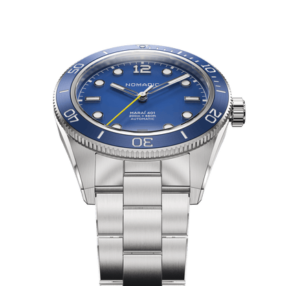 Deep Ocean Blue - Maraí 401 Compact - 36mm Dive Watch (2026 Edition)