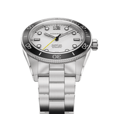 Navigator White - Maraí 401 Compact - 36mm Dive Watch (2026 Edition)