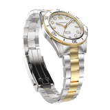 White & Gold - Maraí 401 Prestige Compact - 36mm 18K Gold Dive Watch (2026 Edition)