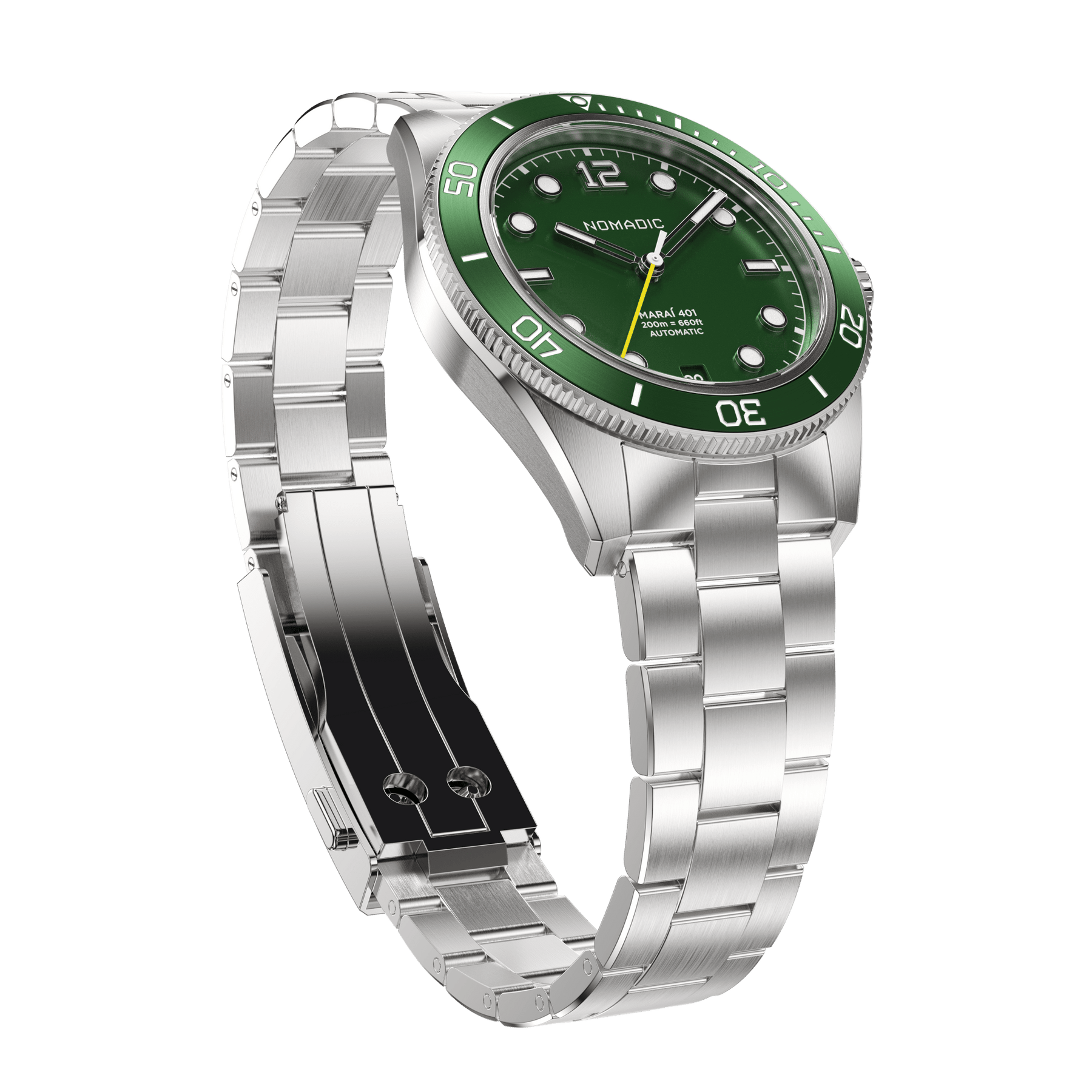 Emerald Abyss - Maraí 401 Compact - 36mm Dive Watch (2026 Edition)