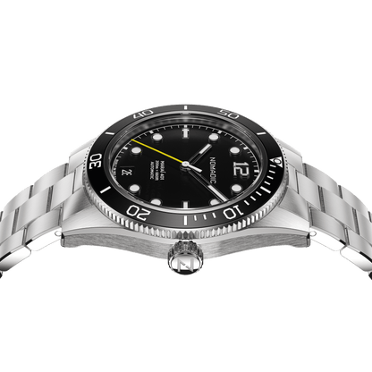 Pitch Black - Maraí 401 Compact - 36mm Dive Watch (2026 Edition)