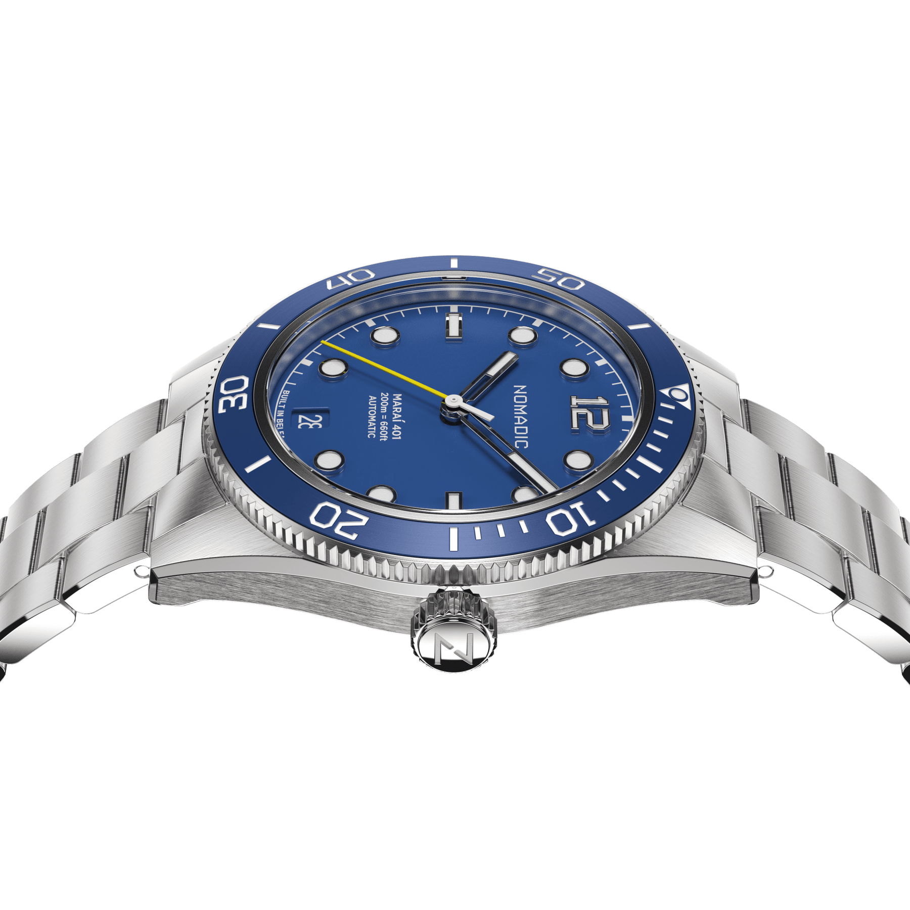 Deep Ocean Blue - Maraí 401 Compact - 36mm Dive Watch (2026 Edition)