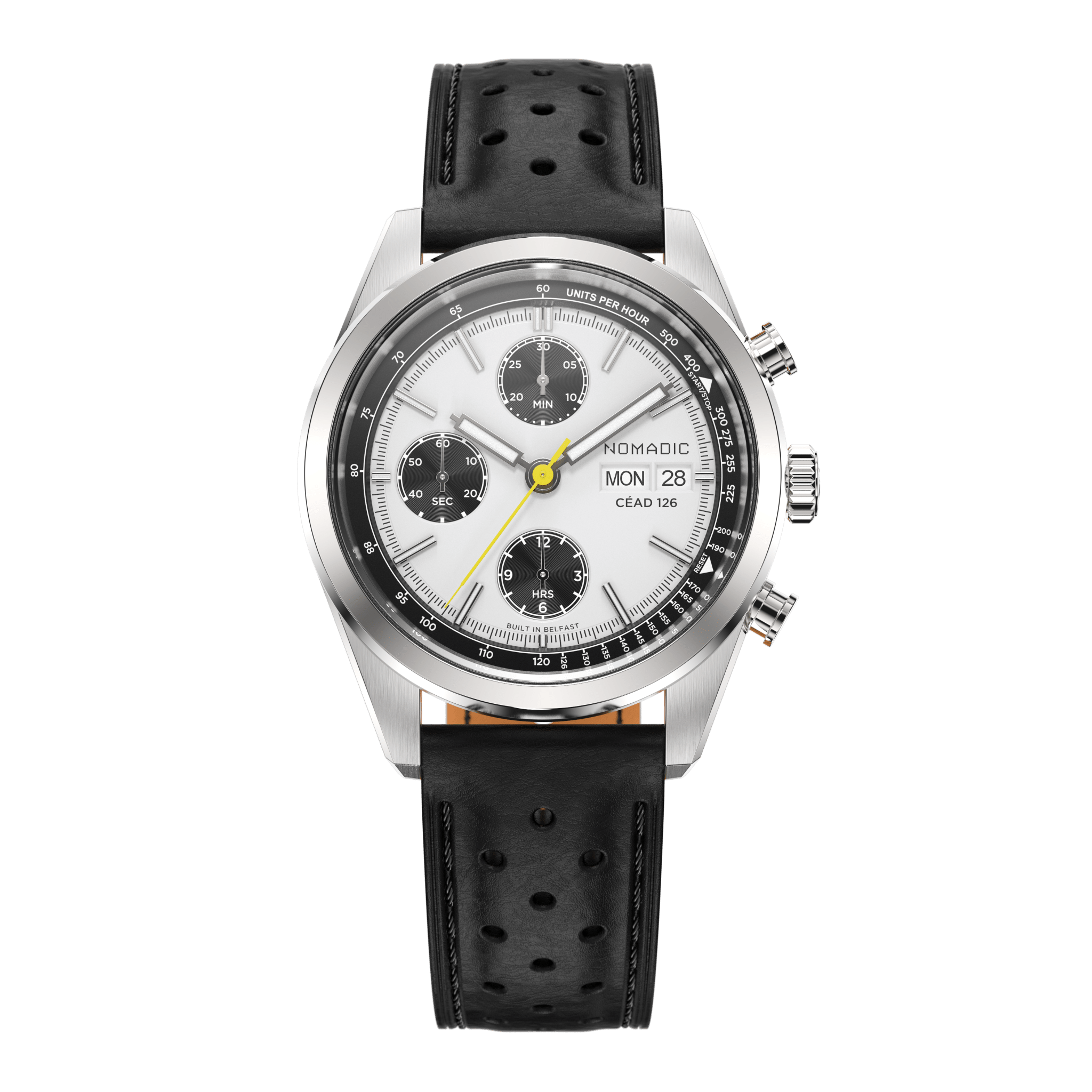 Céad 126 - Navigator White - Chronograph