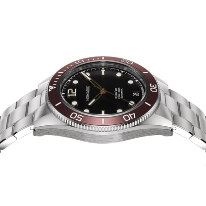 Crimson Dawn - Maraí 401 Compact - 36mm Dive Watch (2026 Edition)