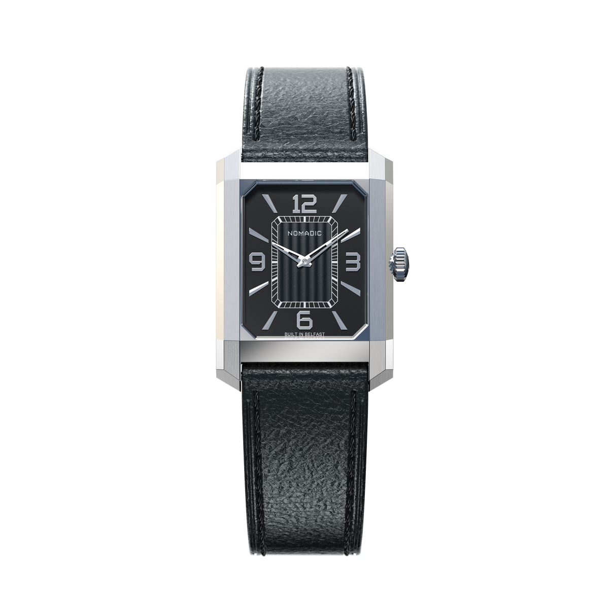 Dána 141 - Dress Watch — Velvet Black / Alran Goat Skin - Black