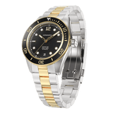 Classic Black and Gold - Maraí 401 Prestige - 40mm 18K Gold Dive Watch (2026 Edition)