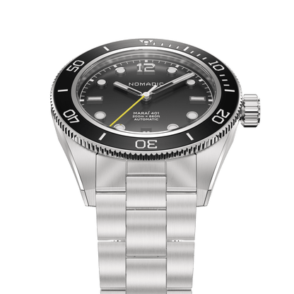Pitch Black - Maraí 401 - 40mm Dive Watch (2026 Edition)