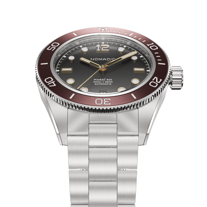 Crimson Dawn - Maraí 401 - 40mm Dive Watch (2026 Edition)