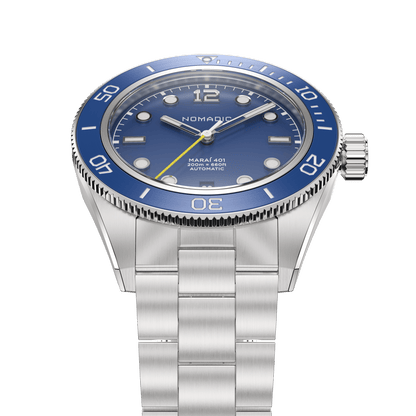 Deep Ocean Blue - Maraí 401 - 40mm Dive Watch (2026 Edition)