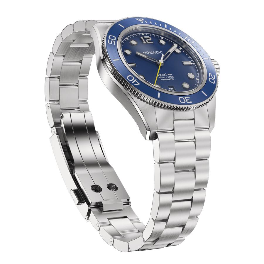 Deep Ocean Blue - Maraí 401 - 40mm Dive Watch (2026 Edition)