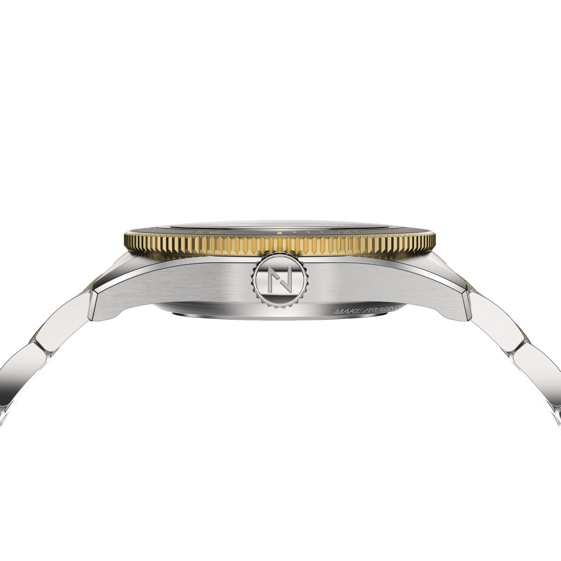 Classic Black and Gold - Maraí 401 Prestige - 40mm 18K Gold Dive Watch (2026 Edition)