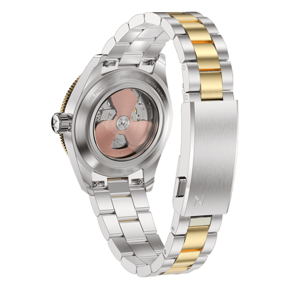 Classic Black and Gold - Maraí 401 Prestige - 40mm 18K Gold Dive Watch (2026 Edition)
