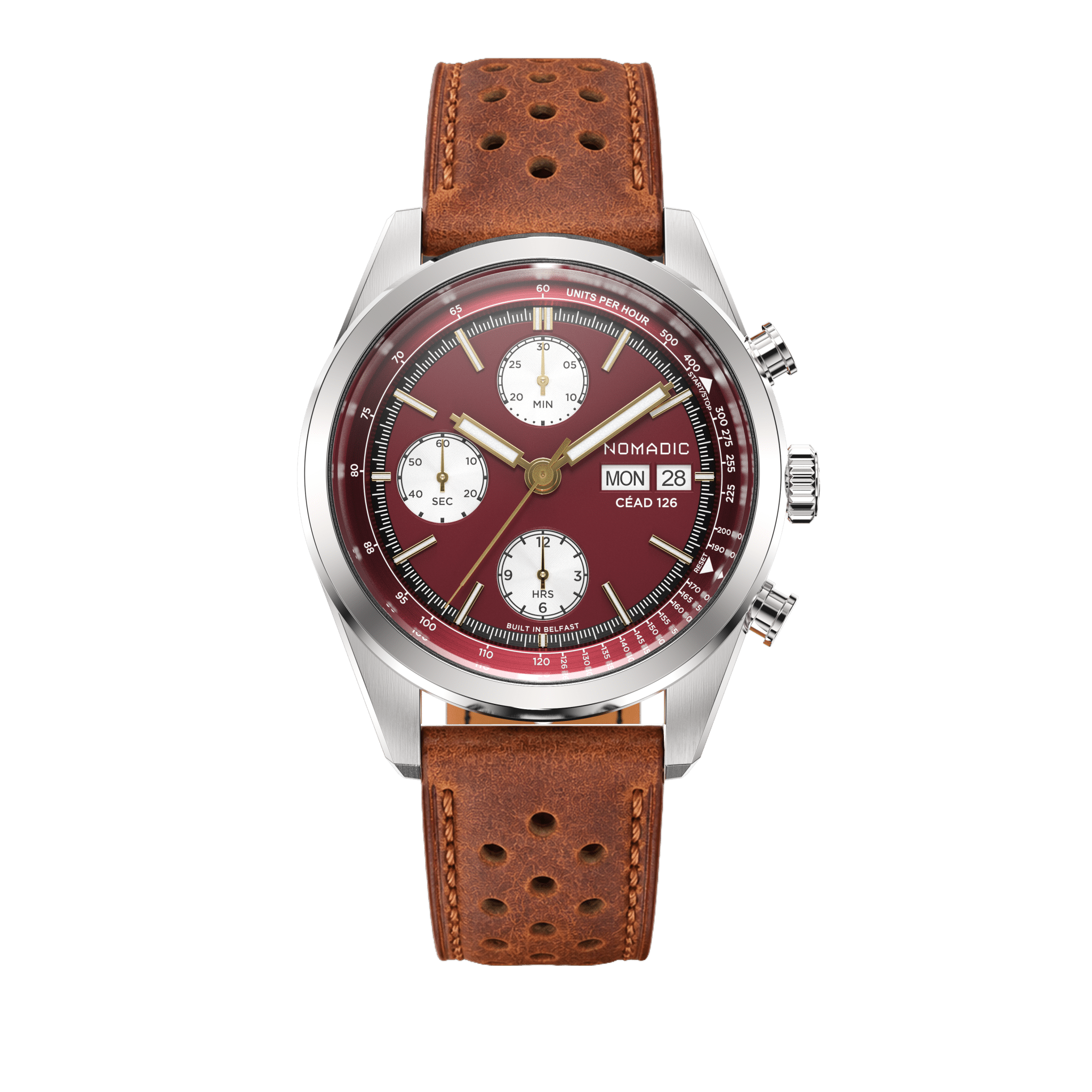 Céad 126 - Crimson Dawn - Chronograph