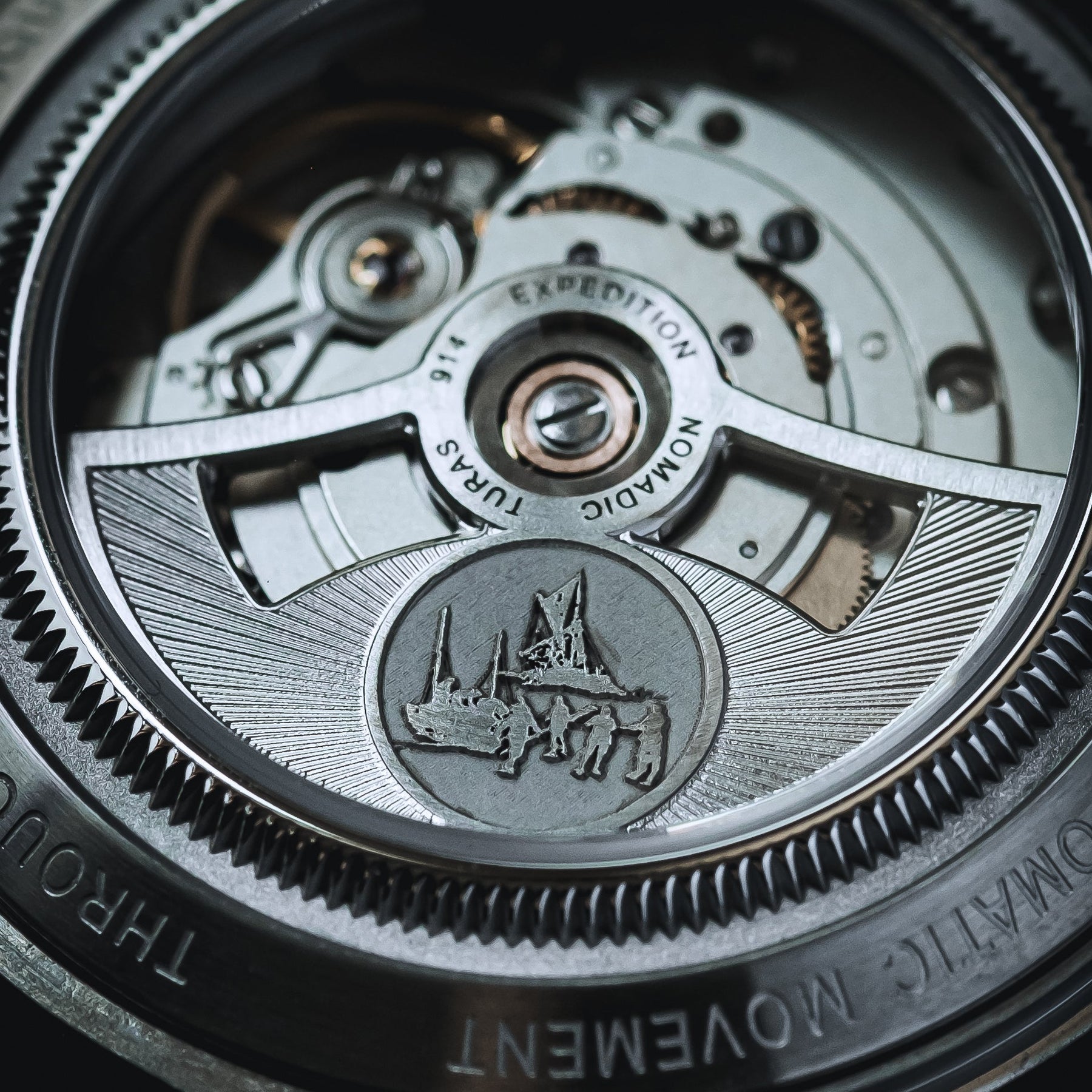 Turas 914 -  Black Ice - Expedition Watch (39mm)