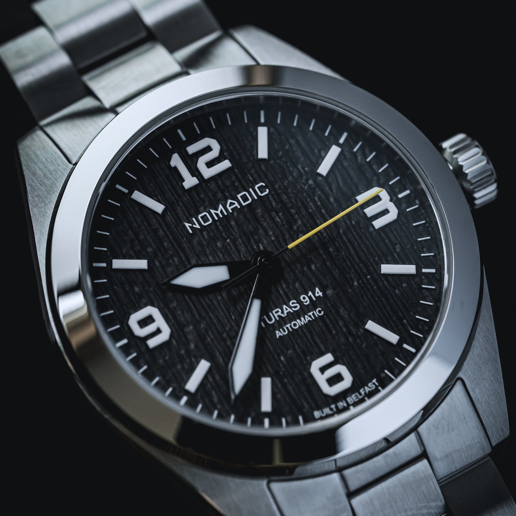 Turas 914 -  Black Ice - Expedition Watch (39mm)