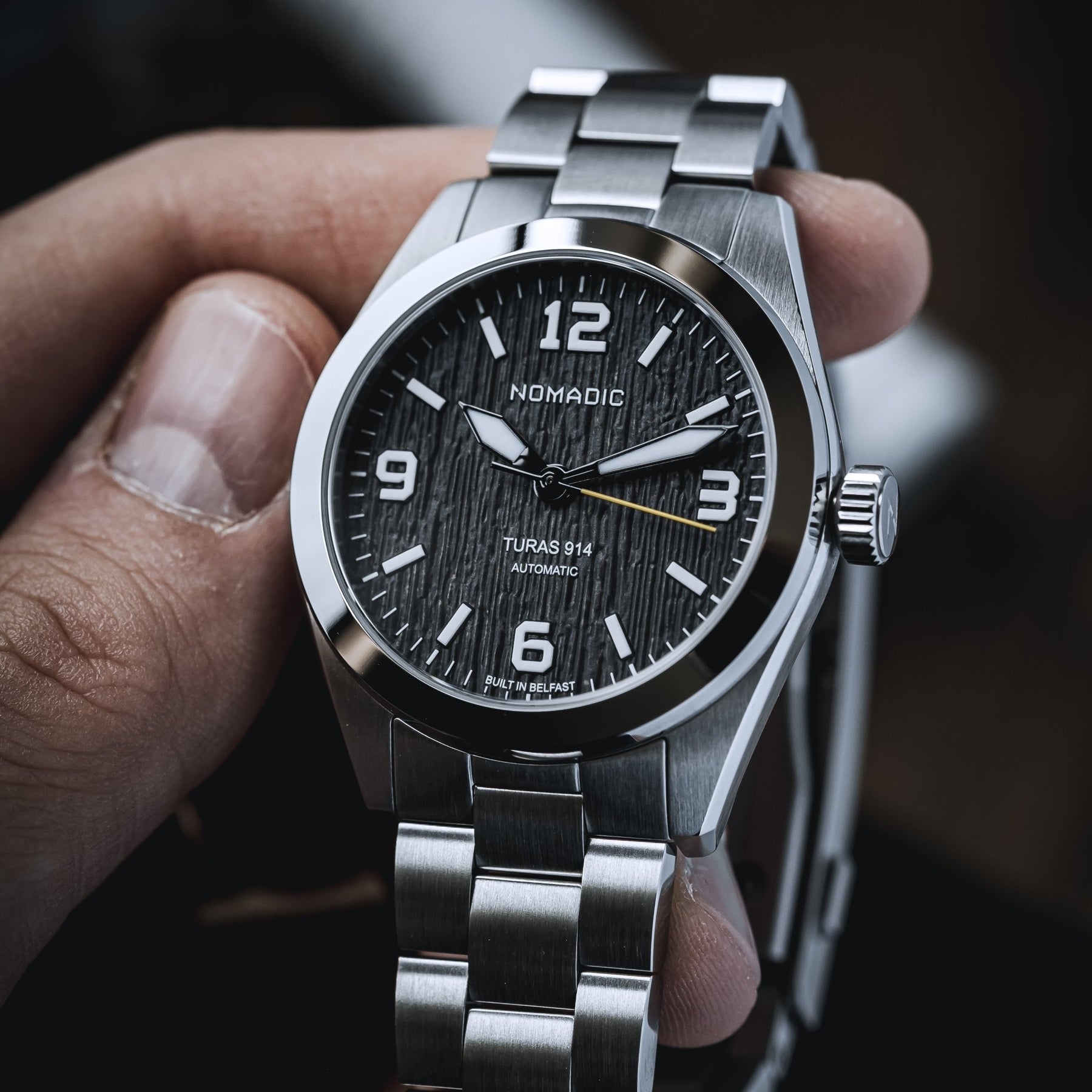 Turas 914 -  Black Ice - Expedition Watch (39mm)
