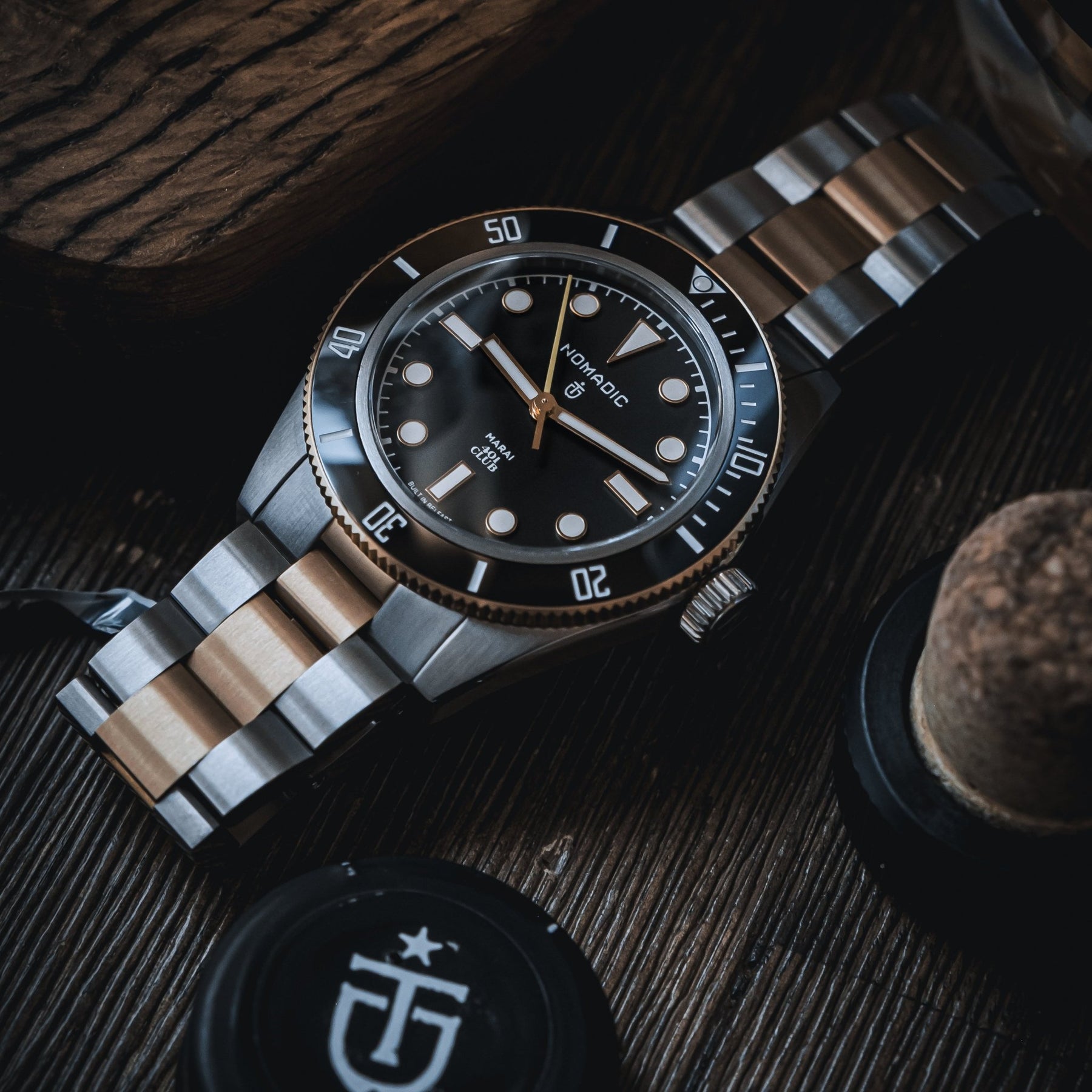 Maraí '401 Club' by Titanic Distillers - Ltd Edtn Dive Watch