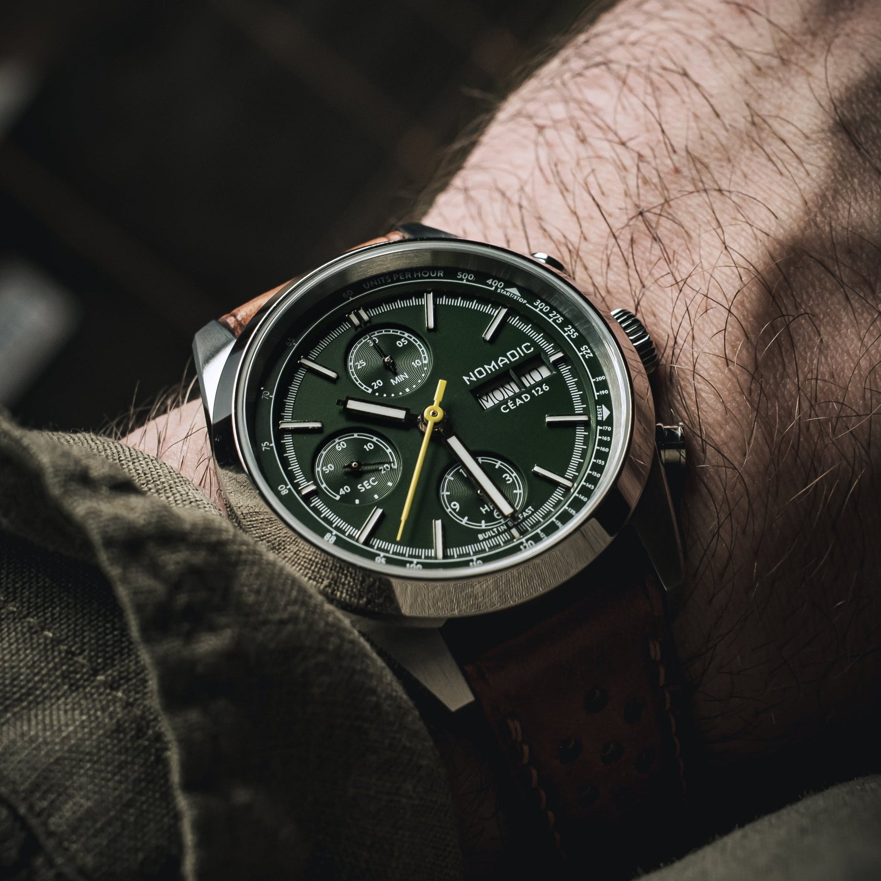 Céad 126 - Emerald Abyss - Chronograph